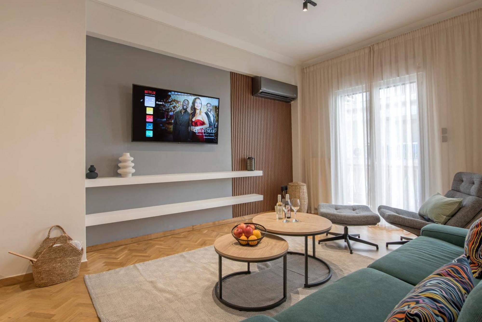 Modern Ilisian Apartment Athen Exterior foto