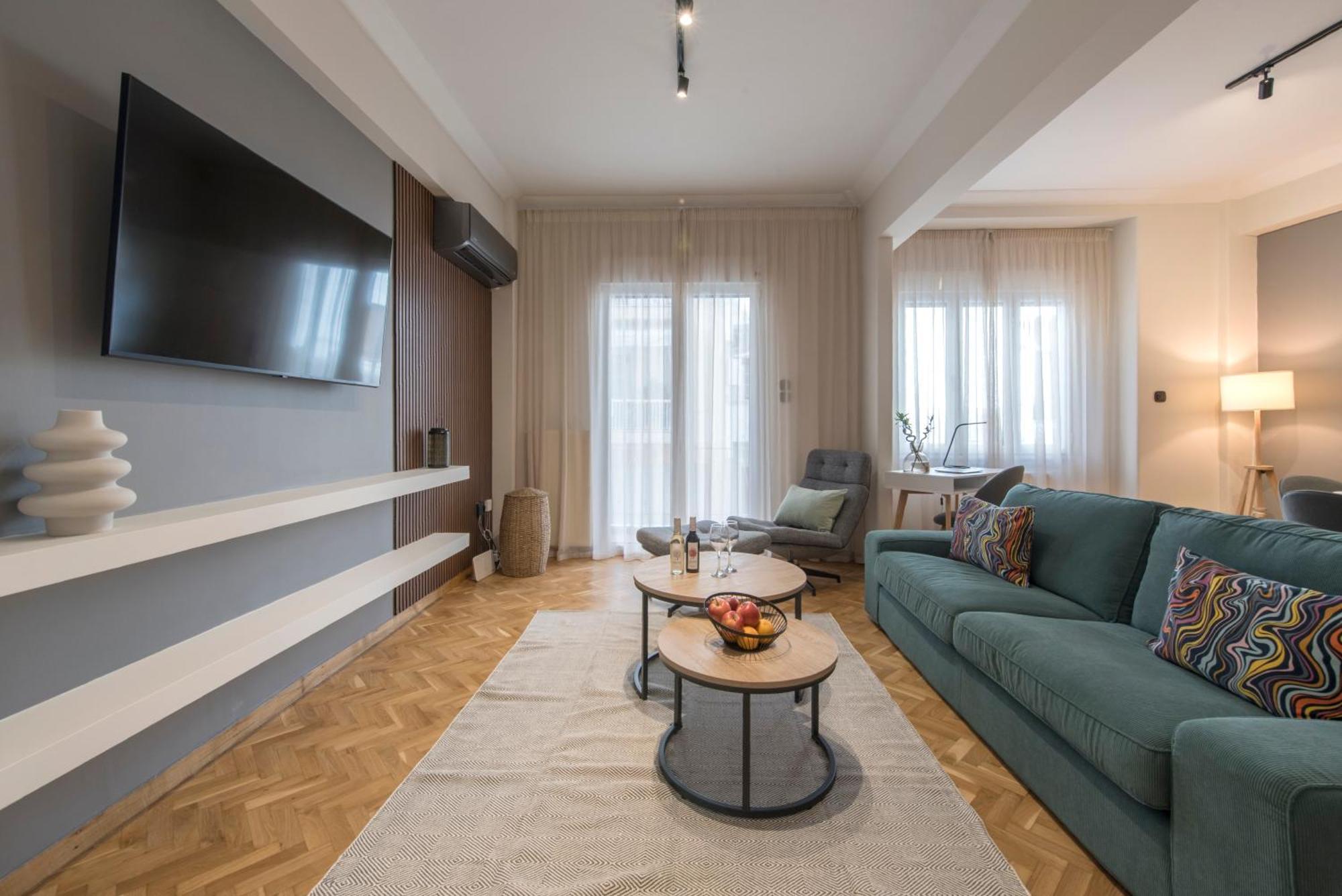 Modern Ilisian Apartment Athen Exterior foto