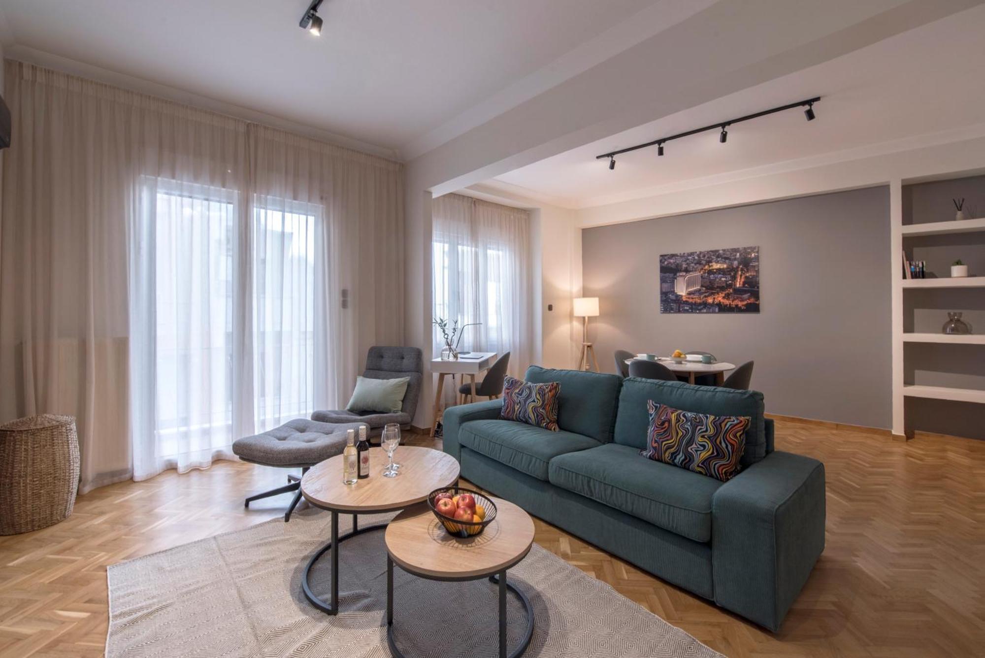 Modern Ilisian Apartment Athen Exterior foto